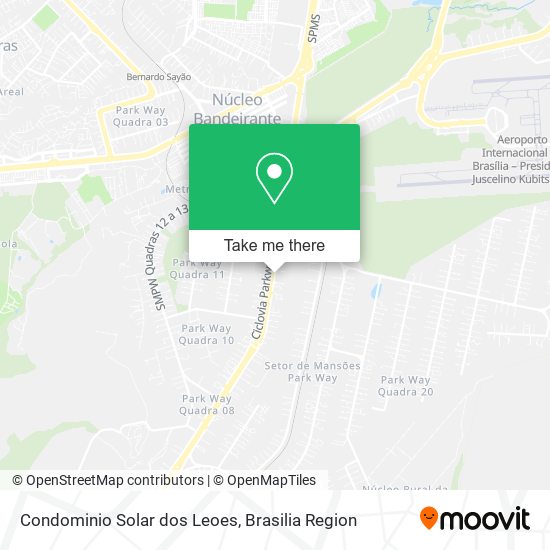 Condominio Solar dos Leoes map