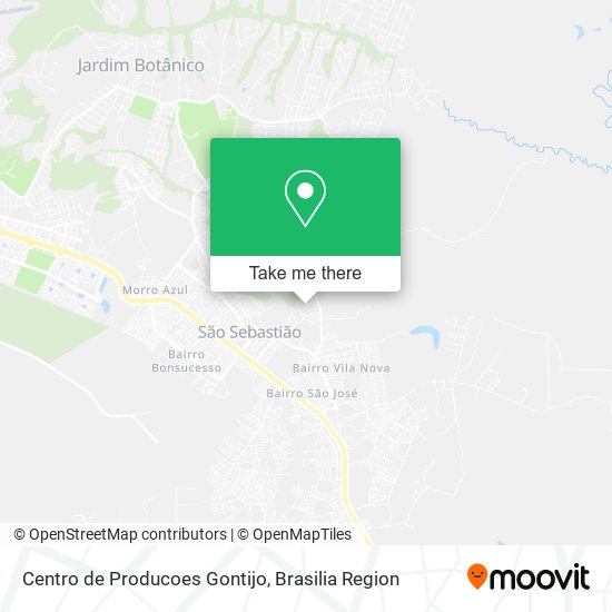 Centro de Producoes Gontijo map