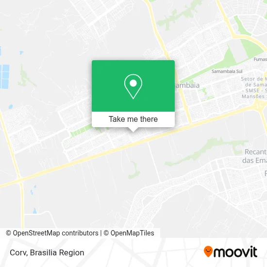 Corv map