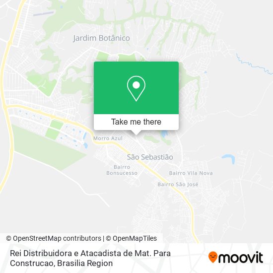 Rei Distribuidora e Atacadista de Mat. Para Construcao map