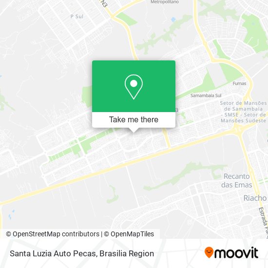Santa Luzia Auto Pecas map