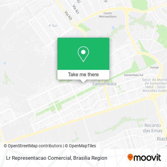 Lr Representacao Comercial map