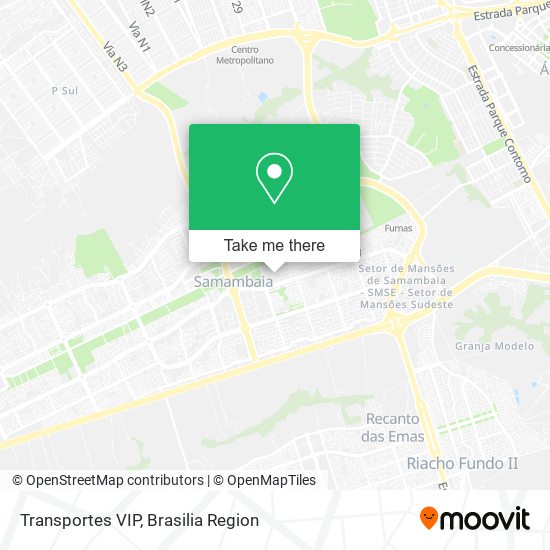 Transportes VIP map