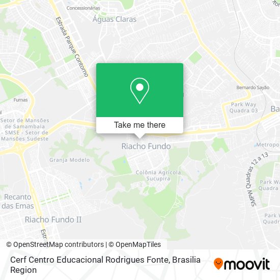 Cerf Centro Educacional Rodrigues Fonte map