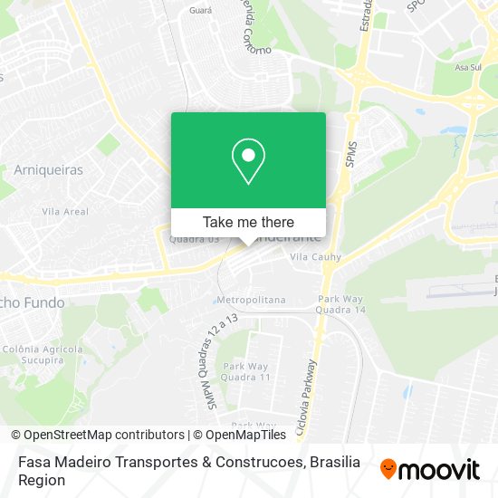 Fasa Madeiro Transportes & Construcoes map