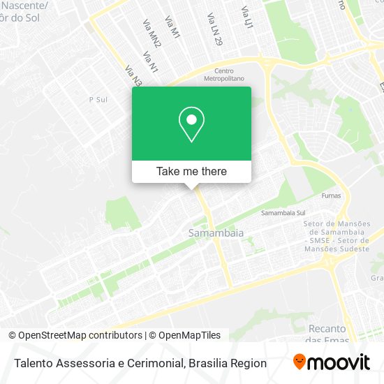 Mapa Talento Assessoria e Cerimonial