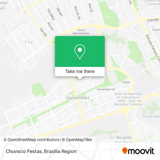 Chuvisco Festas map