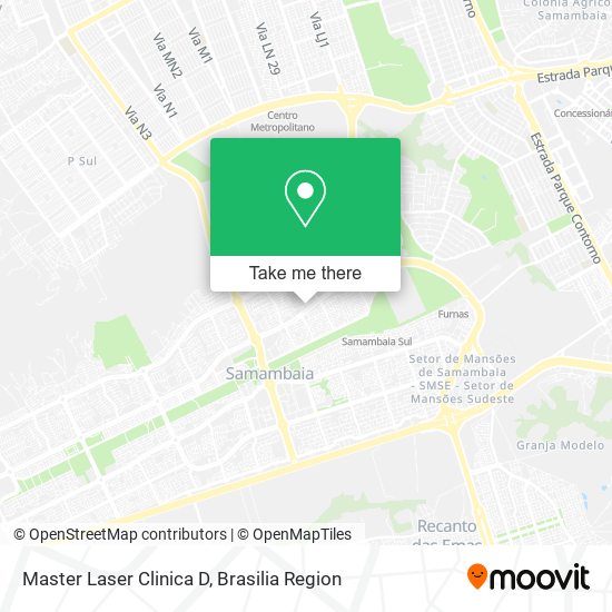 Master Laser Clinica D map