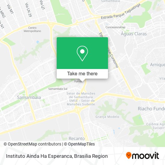 Instituto Ainda Ha Esperanca map