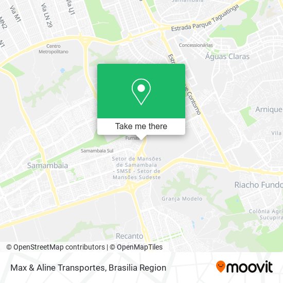 Max & Aline Transportes map