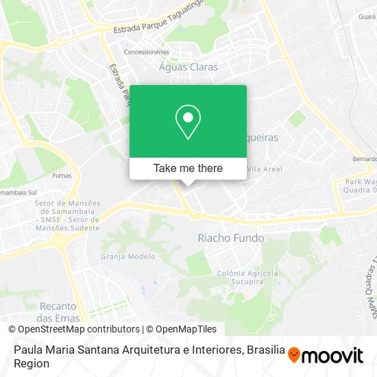 Paula Maria Santana Arquitetura e Interiores map