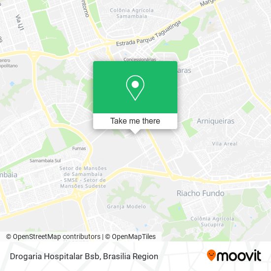 Drogaria Hospitalar Bsb map