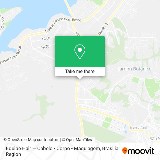 Equipe Hair — Cabelo - Corpo - Maquiagem map