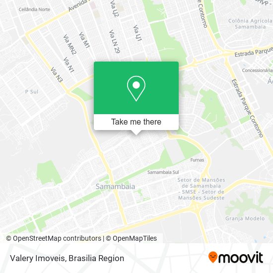 Valery Imoveis map