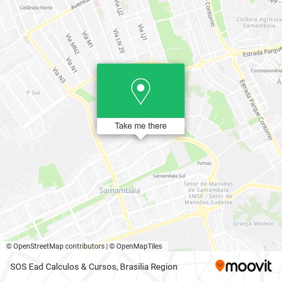 SOS Ead Calculos & Cursos map