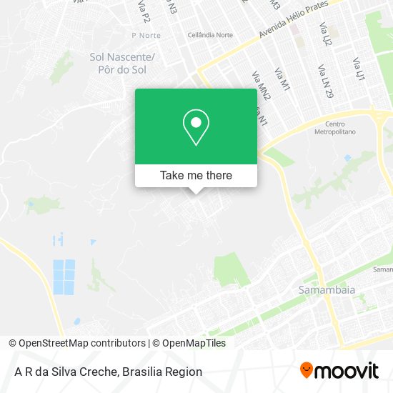 A R da Silva Creche map