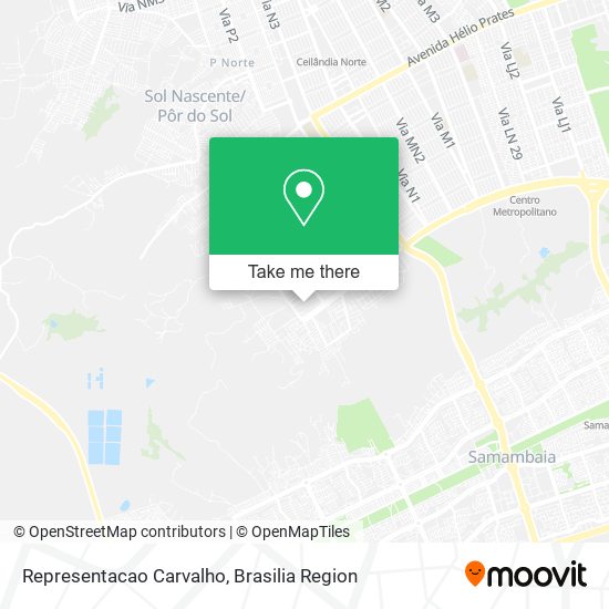 Representacao Carvalho map