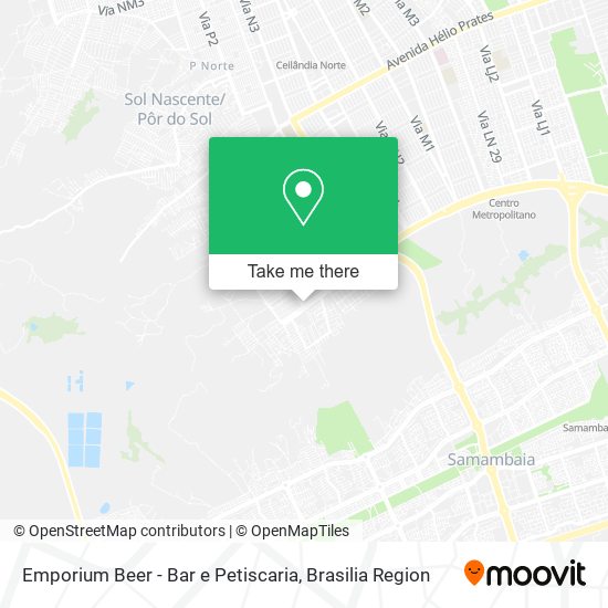 Emporium Beer - Bar e Petiscaria map