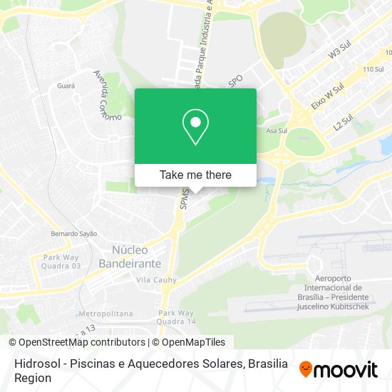 Hidrosol - Piscinas e Aquecedores Solares map