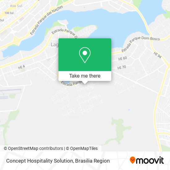 Concept Hospitality Solution map