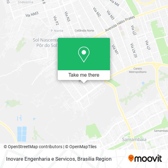Inovare Engenharia e Servicos map