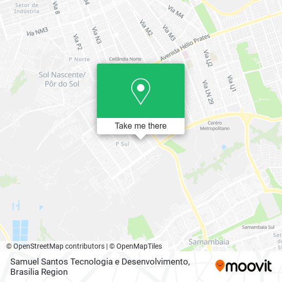 Samuel Santos Tecnologia e Desenvolvimento map