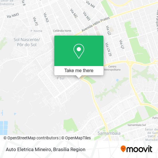 Mapa Auto Eletrica Mineiro