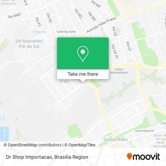 Mapa Dr Shop Importacao