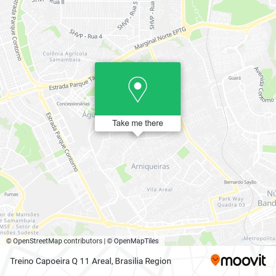 Treino Capoeira Q 11 Areal map