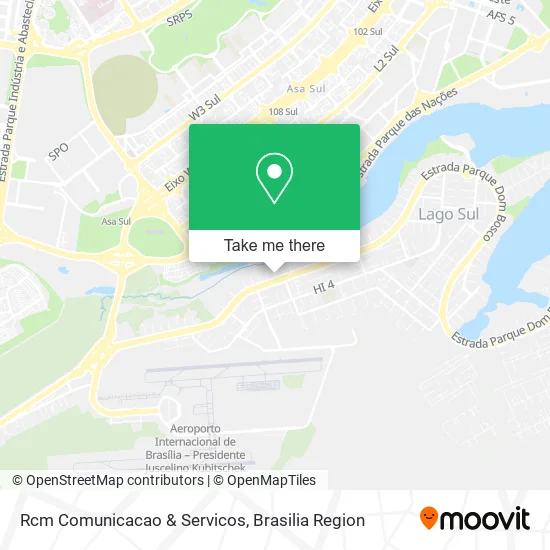 Rcm Comunicacao & Servicos map