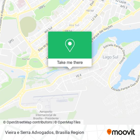 Vieira e Serra Advogados map