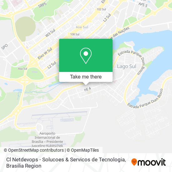 Cl Netdevops - Solucoes & Servicos de Tecnologia map