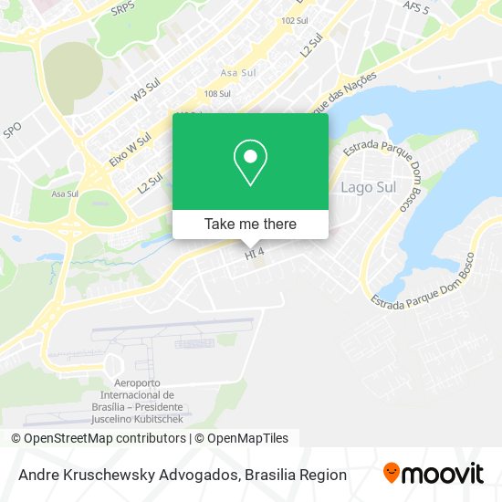 Andre Kruschewsky Advogados map