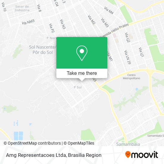 Amg Representacoes Ltda map