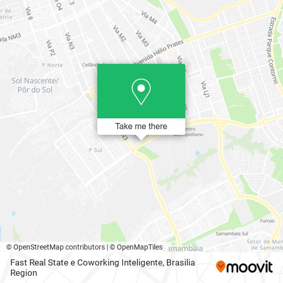Fast Real State e Coworking Inteligente map