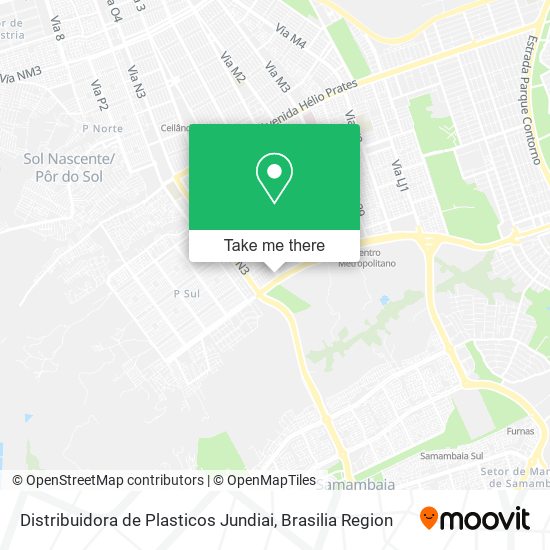 Distribuidora de Plasticos Jundiai map