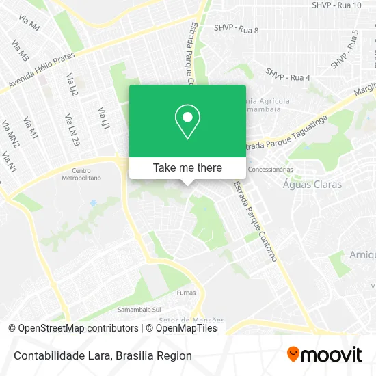 Contabilidade Lara map