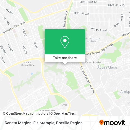 Renata Magioni Fisioterapia map