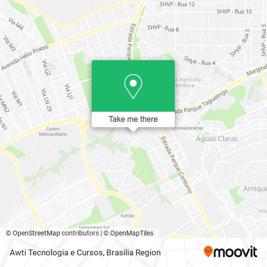 Awti Tecnologia e Cursos map