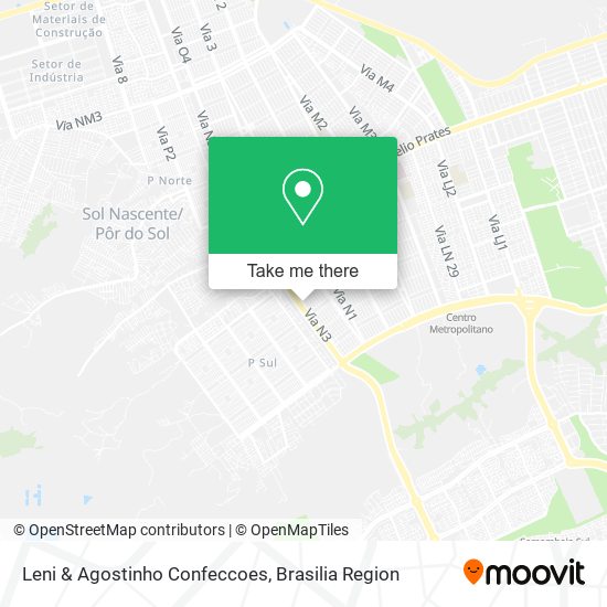 Leni & Agostinho Confeccoes map