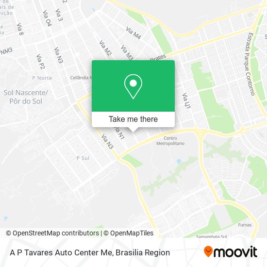 A P Tavares Auto Center Me map