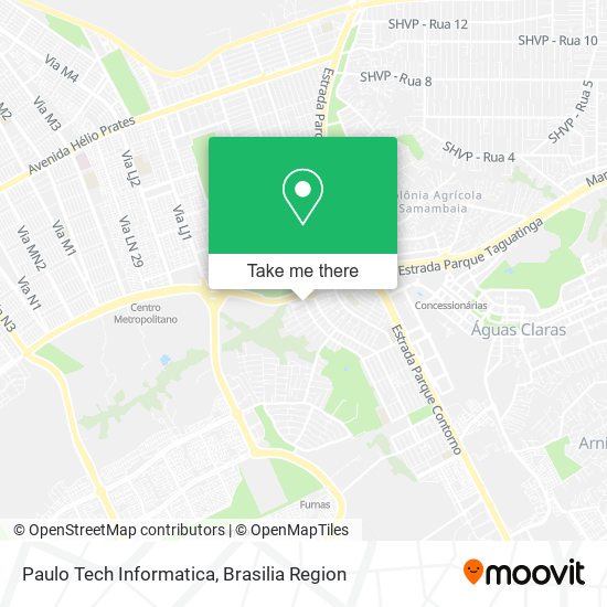 Paulo Tech Informatica map