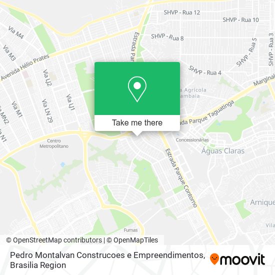 Pedro Montalvan Construcoes e Empreendimentos map