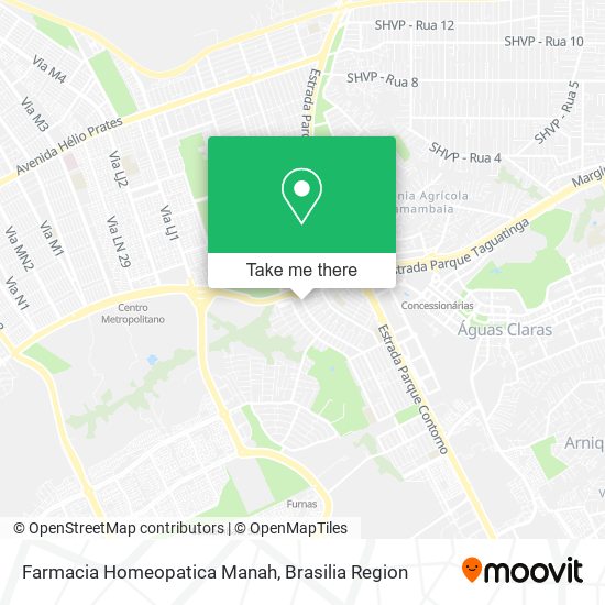Farmacia Homeopatica Manah map