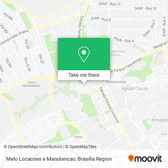 Melo Locacoes e Manutencao map