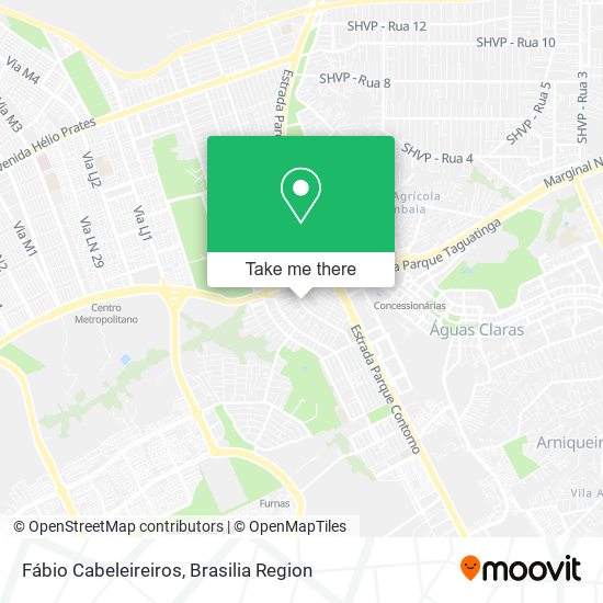 Fábio Cabeleireiros map