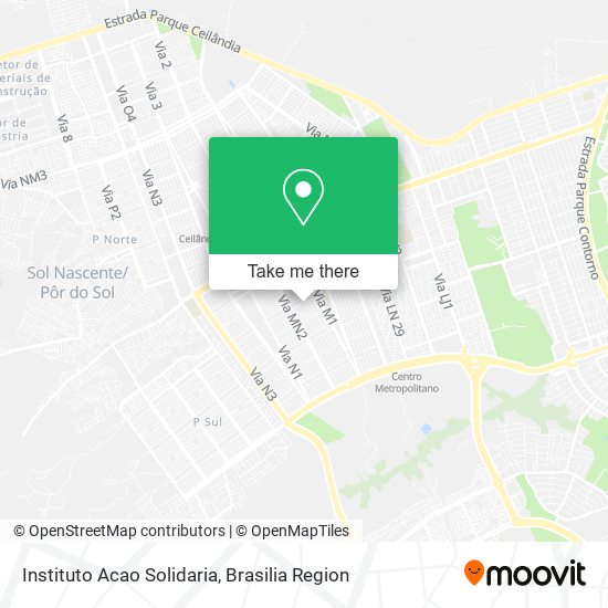 Instituto Acao Solidaria map