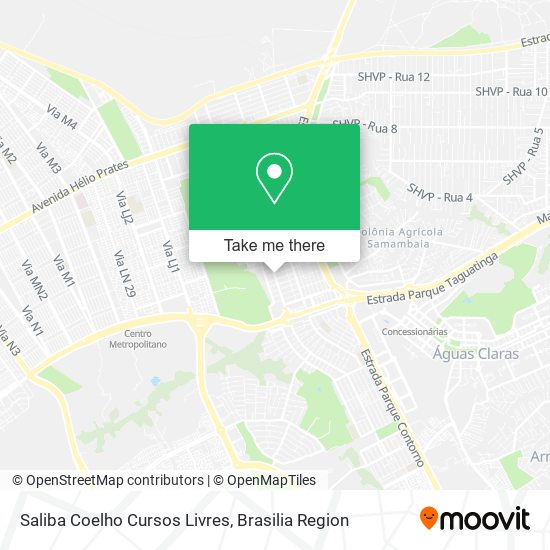 Saliba Coelho Cursos Livres map