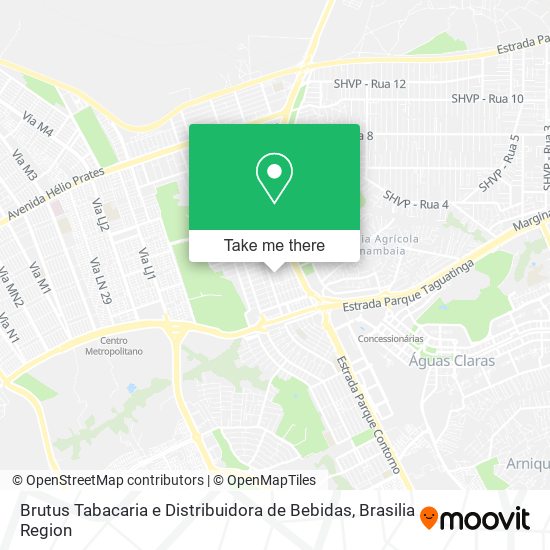 Brutus Tabacaria e Distribuidora de Bebidas map