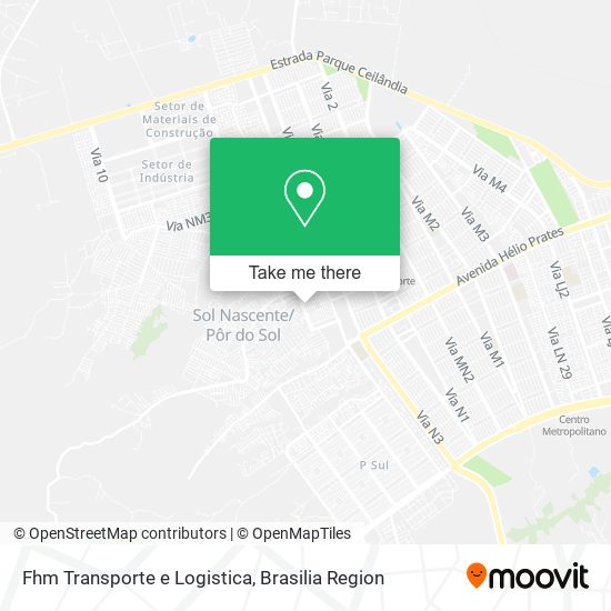 Fhm Transporte e Logistica map